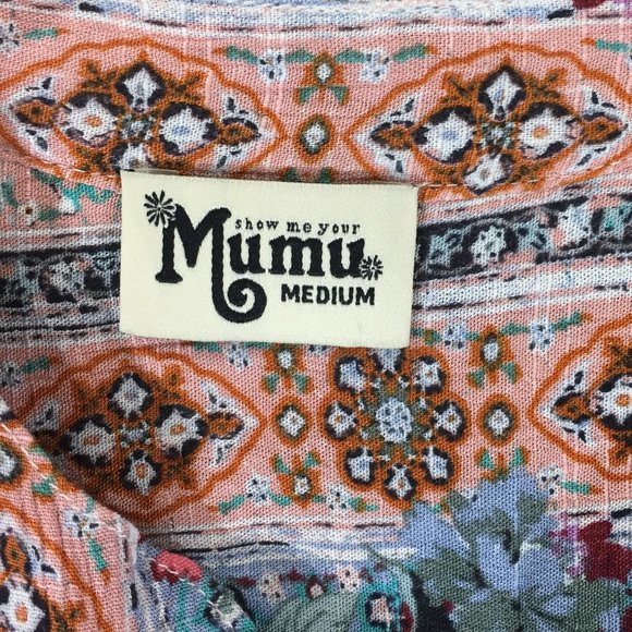 Show Me Your Mumu Thatcher Tie Top - Size Medium - Picture 4 of 7